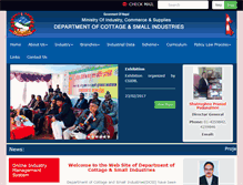 Tablet Screenshot of dcsi.gov.np